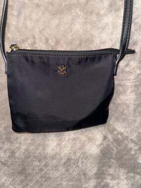Mark & Hall Small Black Nylon Crossbody Bag